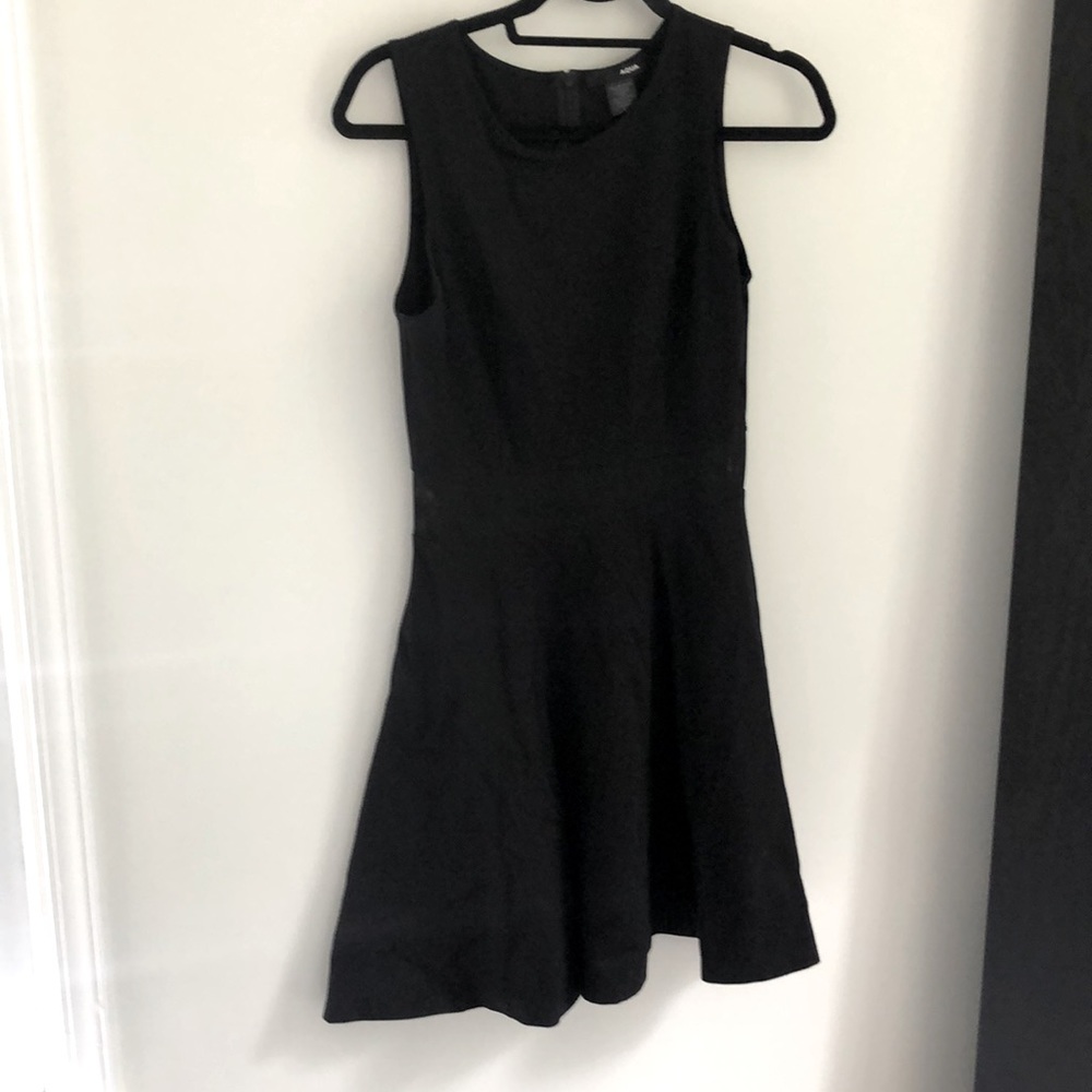 Aqua Black mini sheer waist